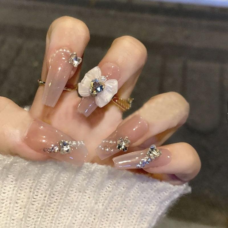 Handmade Phototherapy Wear Nail Hi My Sweetheart Finished Product Reuse Nail Stickers