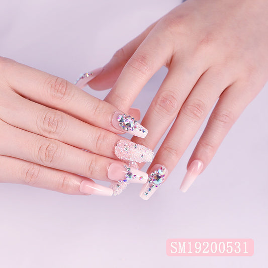 Removable Integrated Ballet Gradient Nail Plate