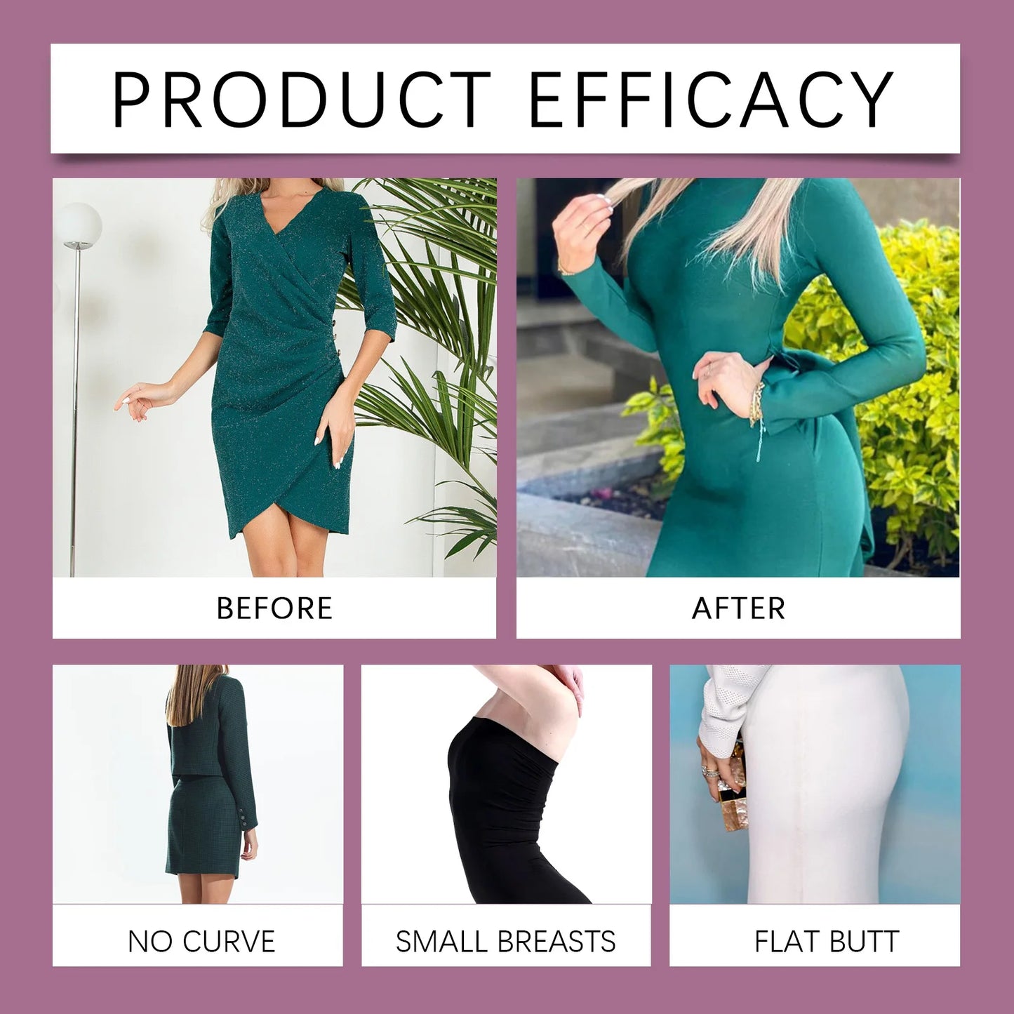 Breast and Hip Enhancement Cream, Daily Buttocks and Chest Care, Moisturizing and Caring, Elastic and Smooth for the Skin